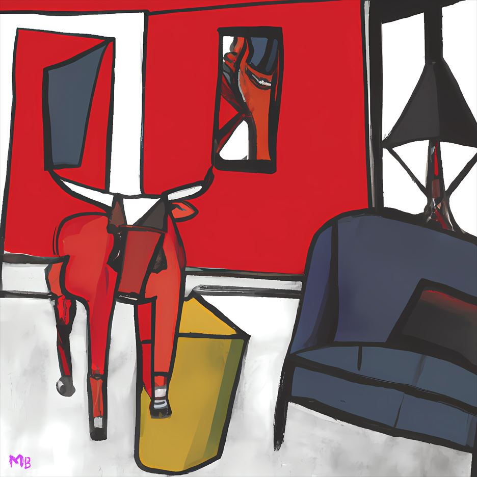 RB-103-redBULL, Künstler MB, Markus Botzenhart, Ulm